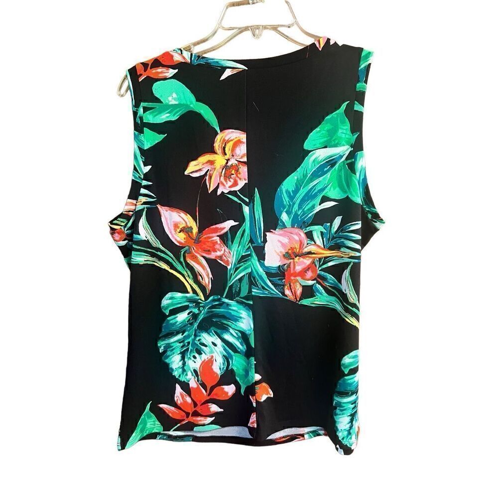 Bold Elements Peek a boo Chest Blouse Sz XL NWT - Picture 2 of 7